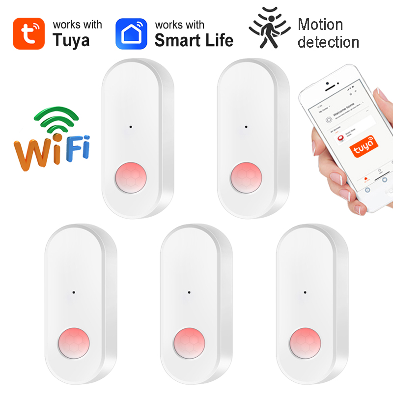 Tuya WiFi PIR Motion Sensor Sm - Smart Home Wiser recension och pris