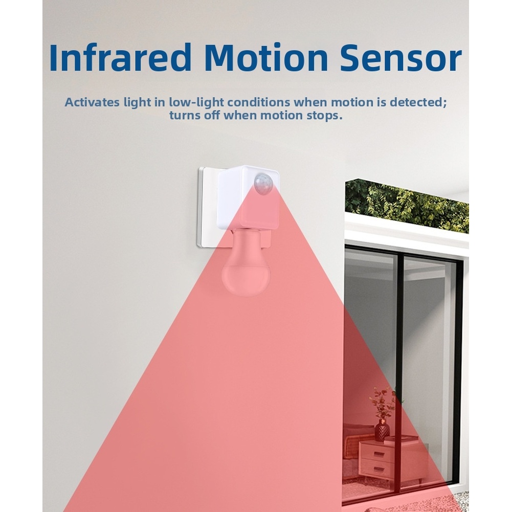 Smart E27 Infrared Sensor Lamp - Smart Bulb recension och pris