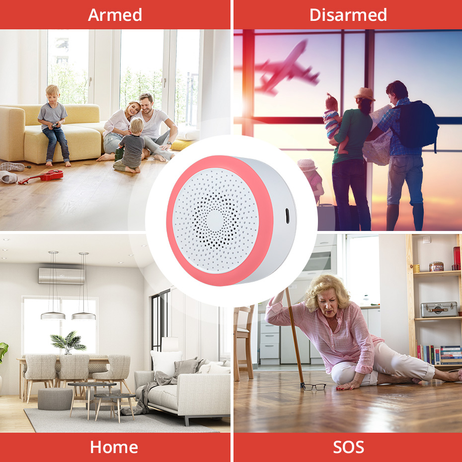 KERUI Tuya Smart Home Alarm Hu - Smart Home Demo Kit recension och pris