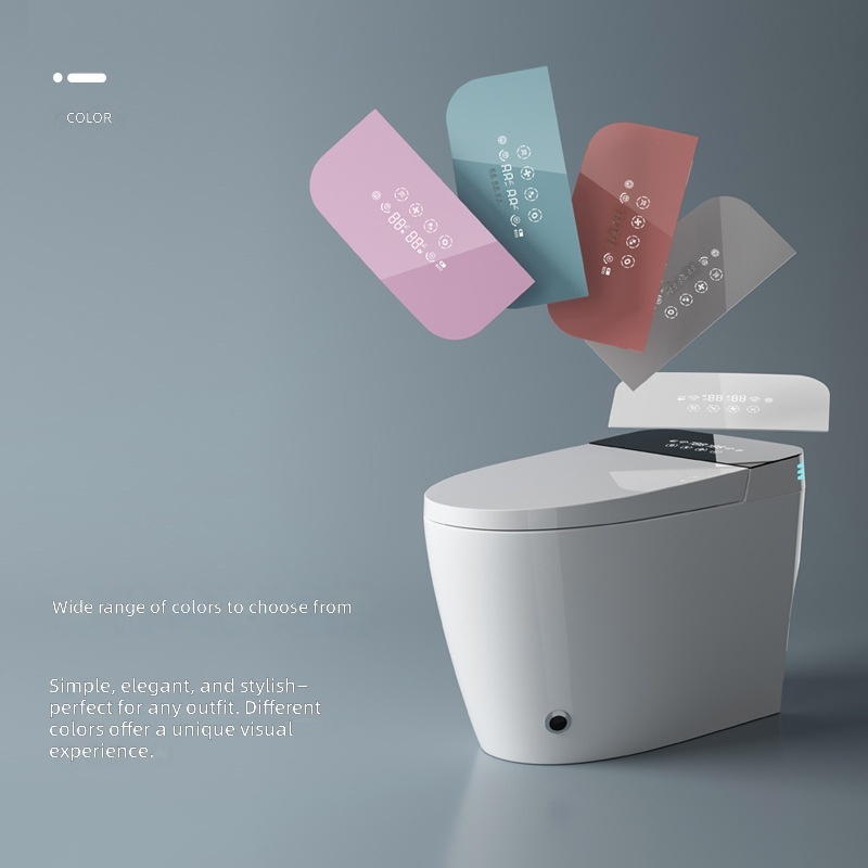 Smart Toilet, Pink, All-in-1 A - Smart Home In Us recension och pris