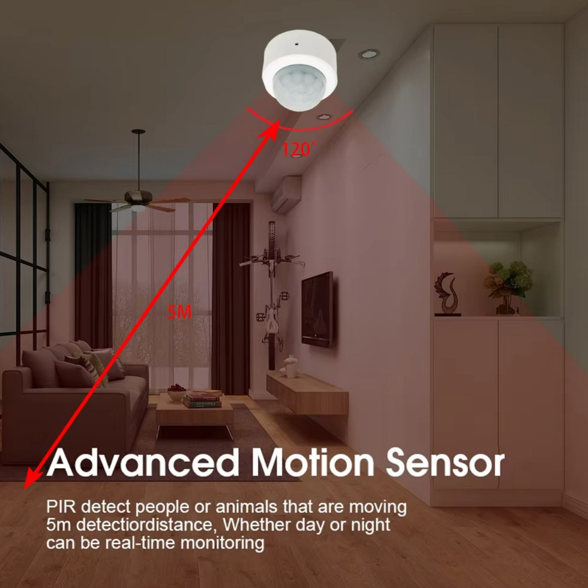 Zigbee3.0 Mini PIR Human Motio - Smart Home Wiser recension och pris