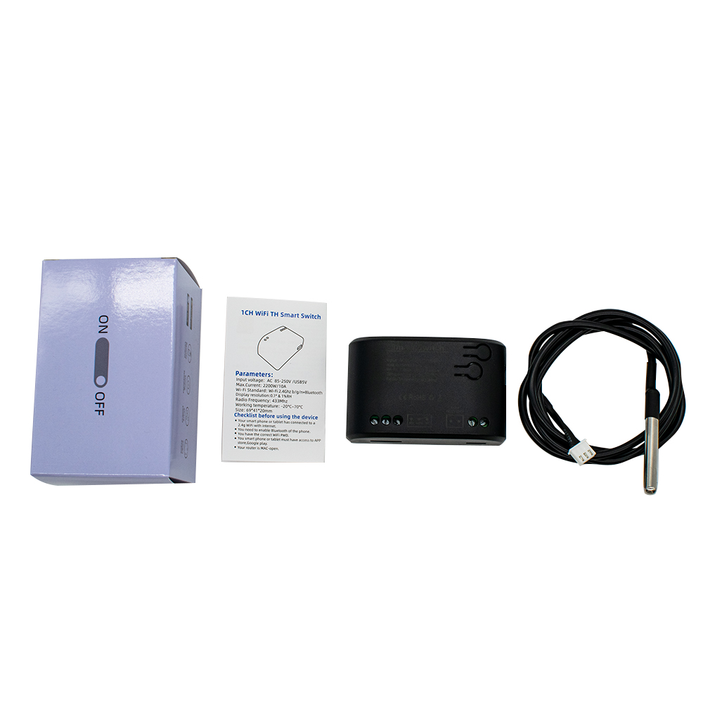 Tuya WiFi Smart Temperature Se - Smart Home Thermostat recension och pris