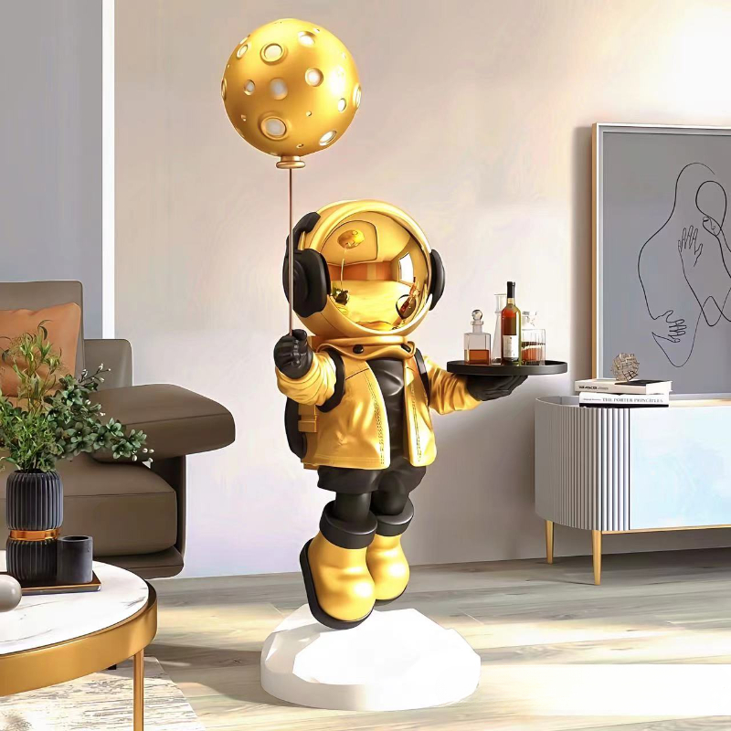 Large Creative Astronaut Floor - Smart Home Decor recension och pris