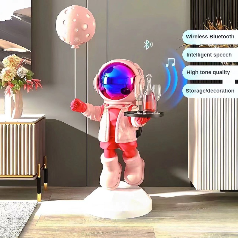 Large Creative Astronaut Floor - Smart Home Decor recension och pris