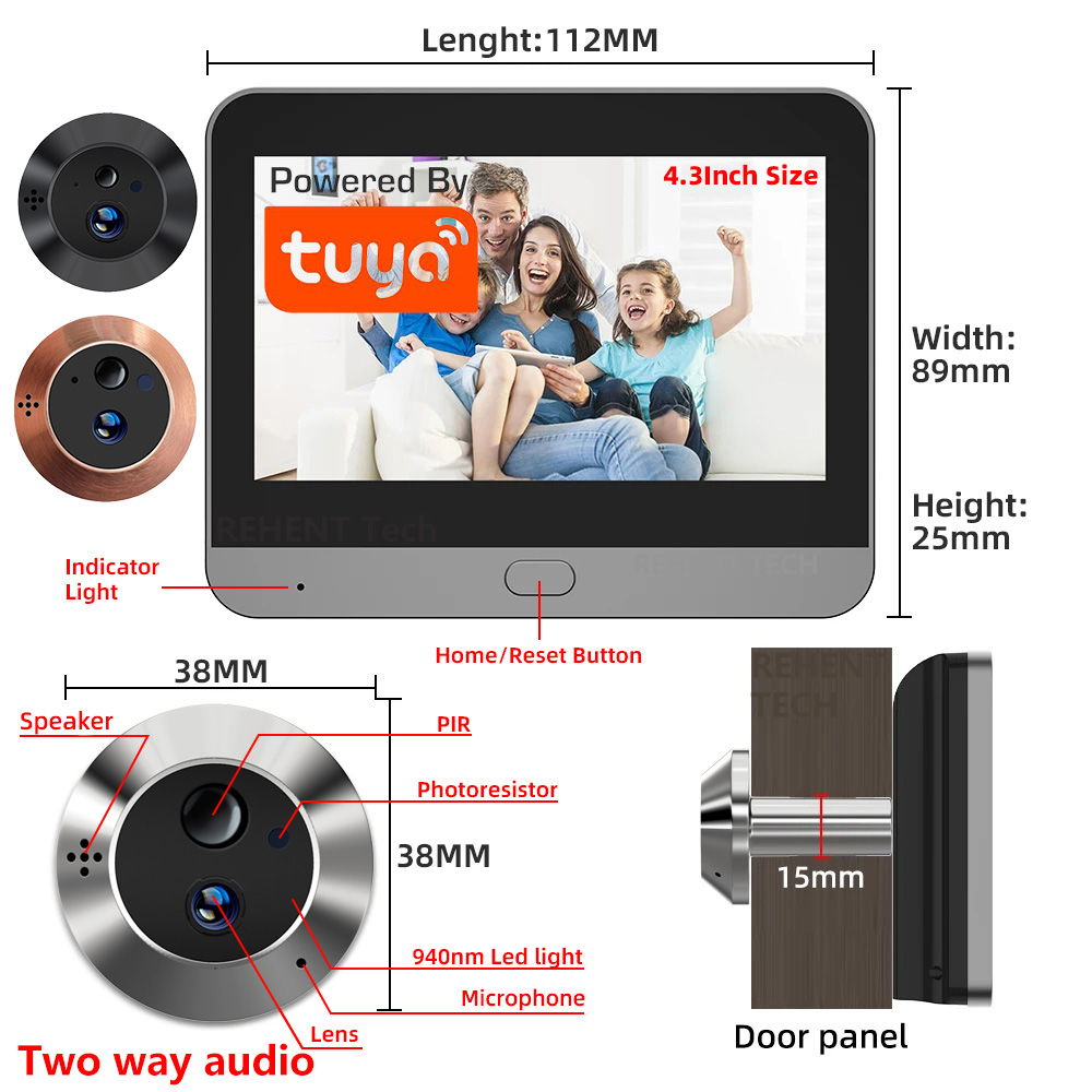Mini Two Way Audio 3MP Tuya Sm - Smart Home Wiser recension och pris